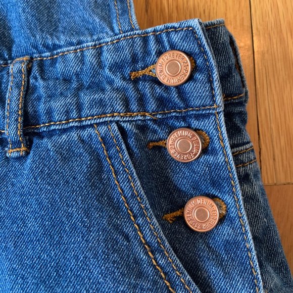 Skirted Jean Overalls - Picture 6 of 6